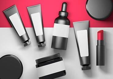 Bio-based PE (polyethylene) in cosmetic packaging materials